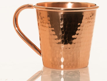 Sertodo Copper Copper Moscow Mule Mug Copper Handle, 12 oz.