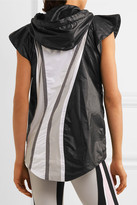 Thumbnail for your product : NO KA 'OI No Ka'Oi - Moe Paneled Shell Hooded Vest - White