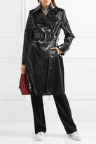 Thumbnail for your product : Helmut Lang Coated-shell Trench Coat - Black