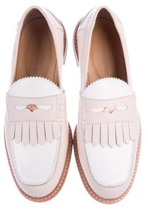 Band Of Outsiders Leather Kiltie Loafers