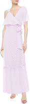 Thumbnail for your product : Diane von Furstenberg Ruffled Fil Coupe Chiffon Maxi Wrap Dress