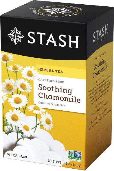 Stash Tea StashTeaSoothingChamomileHerbalTeaBagsCaseof6/20Bags