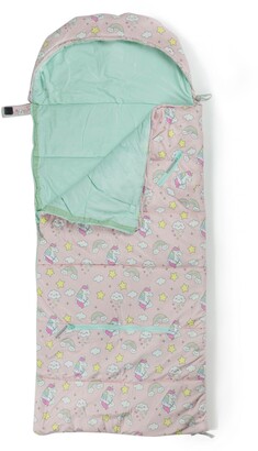 mimish Kids' Sleep-n-Pack Unicorn Print Sleeping Bag Backpack