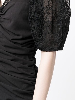 Jonathan Simkhai Lace-Detail Mini Dress