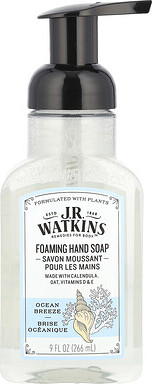 JR Watkins J R Watkins, Foaming Hand Soap, Ocean Breeze, 9 fl oz (266 ml)