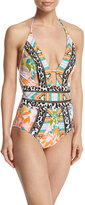 Thumbnail for your product : Nanette Lepore Copa Cubana Goddess Printed One-Piece Swimsuit