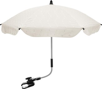 For Your Little One Broderie Anglaise Parasol Compatible with Bugaboo Donkey (Duo) Cream
