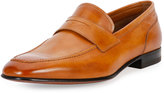Thumbnail for your product : Bally Brent Leather Penny Loafer, Brown