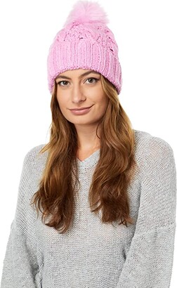 Pink Pom Pom Beanie | Shop The Largest Collection | ShopStyle