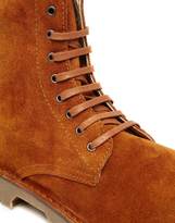 Thumbnail for your product : Park Lane Leather Chunky Lace Up Ankle Boots