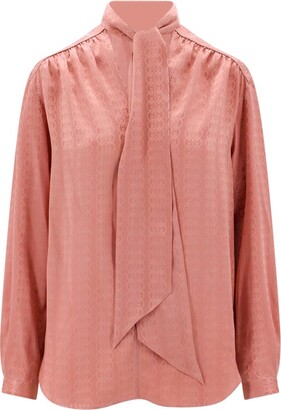 Exquisite gg silk crêpe shirt - Gucci - Women