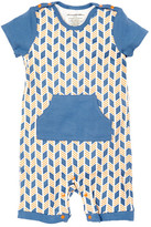 Thumbnail for your product : Petunia Pickle Bottom Shorts Romper (Baby Boy)