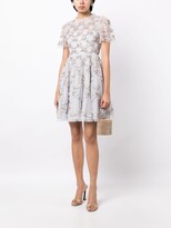 Thumbnail for your product : Needle & Thread Bow sequin-embellished minidress