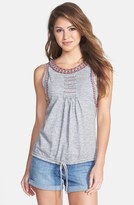 Thumbnail for your product : Lucky Brand 'Riverton' Tie Hem Tank