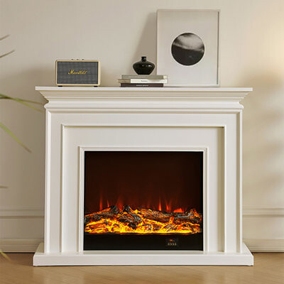 Winston Porter With Heating Landscape Electric Fireplace