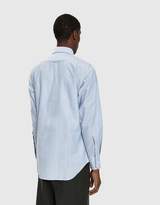 Thumbnail for your product : Thom Browne Bicolor Classic Long Sleeve Shirt In Oxford