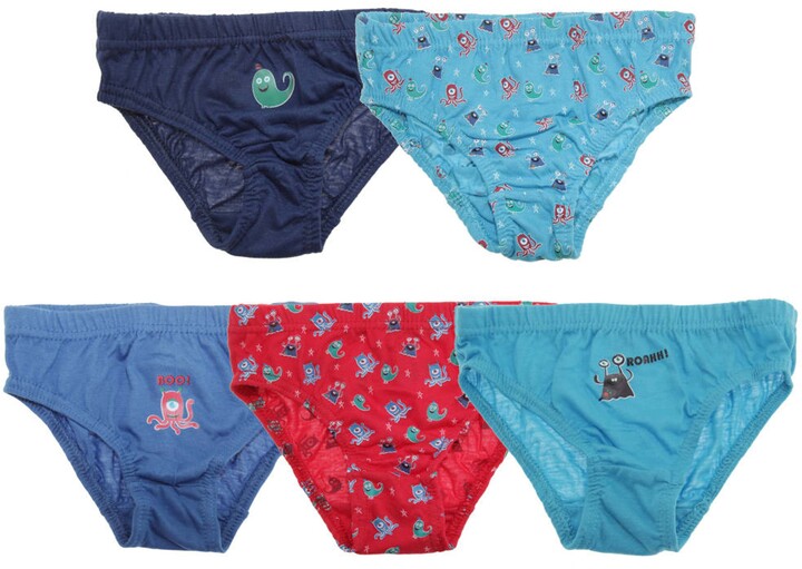 Tom Franks Girls Briefs Underwear 5 Pack