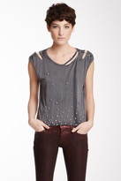 Thumbnail for your product : Kill City Cut Short Cropped Tee