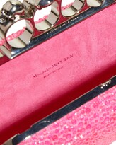 Thumbnail for your product : Alexander McQueen Skull Four Ring Sequin Clutch Bag