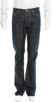 Thumbnail for your product : A.P.C. Flat Front Straight-Leg Jeans