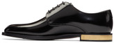 Thumbnail for your product : Dolce & Gabbana Black Spazzolato Naples Derbys