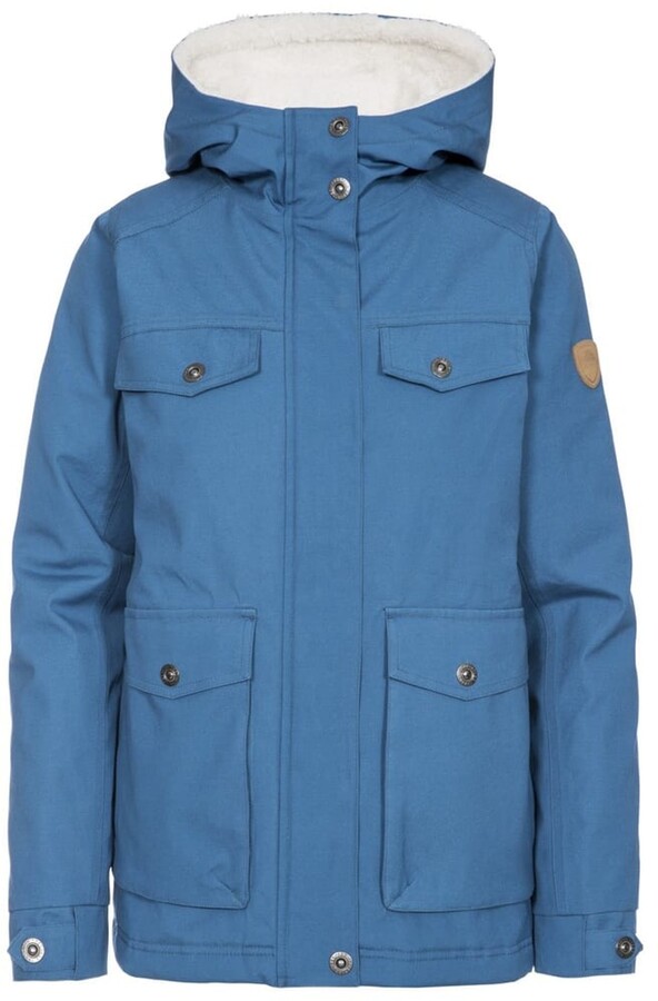 fleece lined rain jacket womens