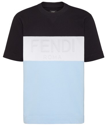 Fendi Multicolour Jersey T-Shirt - ShopStyle
