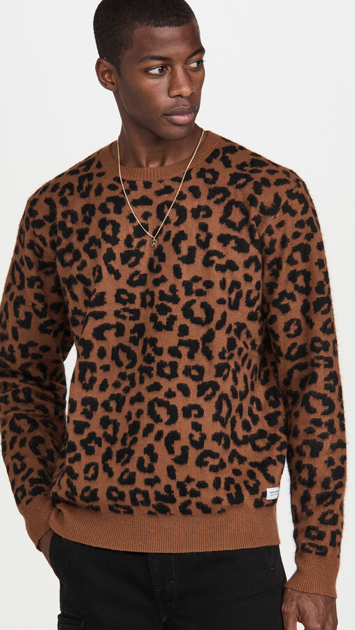 leopard sweater men