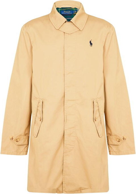 Polo Ralph Lauren P-wing Metallic Raincoat for Men Mens Clothing Coats Short coats 