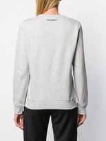 Thumbnail for your product : Karl Lagerfeld Paris embroidered sweatshirt