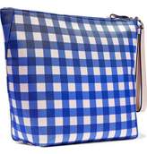 Thumbnail for your product : Diane von Furstenberg Origami Gingham Coated Canvas Pouch