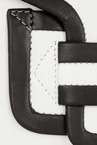 Thumbnail for your product : Pierre Hardy Color-block leather shoulder bag