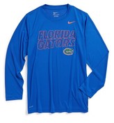 Thumbnail for your product : Nike 'Florida Gators' Dri-FIT Long Sleeve T-Shirt (Big Boys)