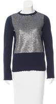 Thumbnail for your product : Cédric Charlier Sequined Wool Sweater