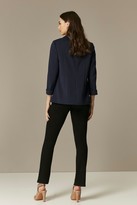 Thumbnail for your product : Wallis Navy Ribbed Jacket