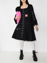 Thumbnail for your product : Chopova Lowena Morson Kilt cotton midi dress
