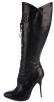 Thumbnail for your product : Alexander McQueen Lace-Up Leather Boots