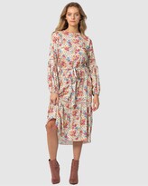 Thumbnail for your product : Three of Something Women's Midi Dresses - Light Meadow Floral Clovelly Midi Dress - Size One Size, S at The Iconic