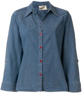 Thumbnail for your product : Alice + Olivia Embroidered Denim Shirt