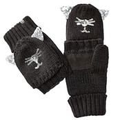 Thumbnail for your product : Isotoner Signature Signature Knit Kitty Flip Top Mitten with Palm Patch (Sherpasoft Lined)