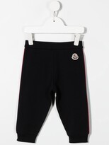 Thumbnail for your product : Moncler Enfant Logo-Patch Cotton Track Pants
