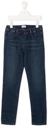 elastic waist jeans for girls