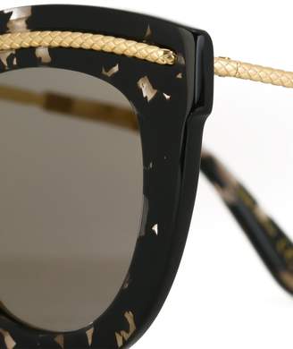 Bottega Veneta cat eye frame sunglasses