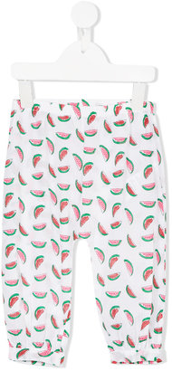 Stella McCartney Kids - Macy watermelon print leggings - kids - Cotton - 9 mth