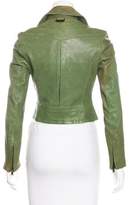Thumbnail for your product : Kelly Wearstler Leather Zip-Up Jacket w/ Tags