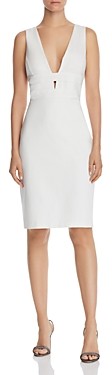 Laundry by Shelli Segal Plunging Cocktail Dress