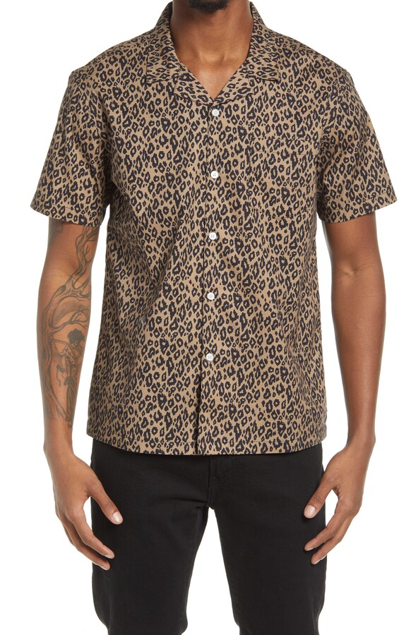 Leopard Button Shirt Men | Shop the world's largest collection of 