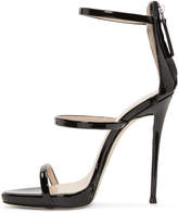 Thumbnail for your product : Giuseppe Zanotti Black Colline Heeled Sandals