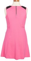 Thumbnail for your product : Milly Minis Zip Detail Knit Dress (Toddler Girls, Little Girls & Big Girls)