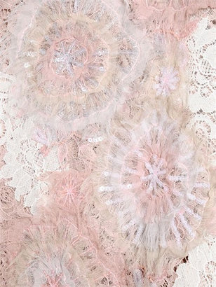 Antonio Marras Embroidered Cotton Lace Coat